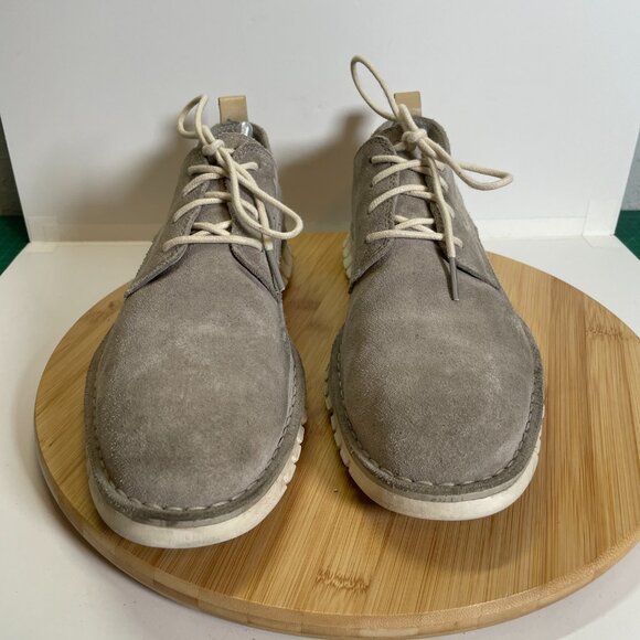 Cole Haan Men 10.5 Gray Beige ZeroGrand Oxford C31256 Suede Leather Lightweight - Picture 5 of 9